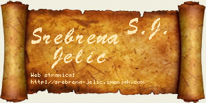 Srebrena Jelić vizit kartica